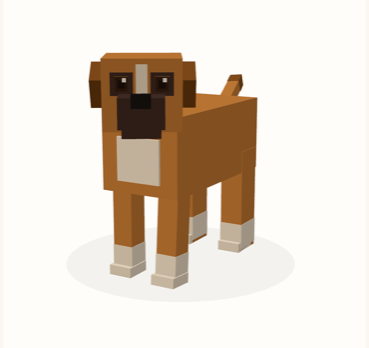 Blocky 3D Boxer